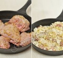 Кролик,  запеченный с горчицей и вялеными помидорами фото 3