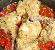 Кролик, запеченный с горчицей и вялеными помидорами фото 5 Кролик, запеченный с горчицей и вялеными помидорами фото 5