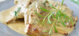 Кролик в Сметанном Соусе в Мультиварке